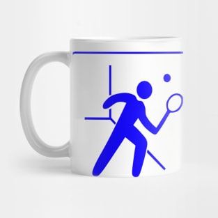 Double Fault Friday (Racquetball) Mug